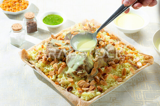 المنسف الأردني المميز 😍